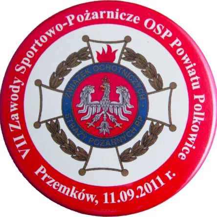 Przypinka personalizowana d-56 mm