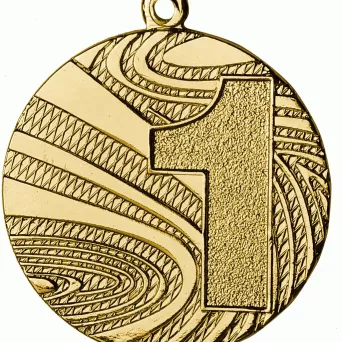 MMC6040/G medal złoty d-40 mm tematyczny "1 MIEJSCE"