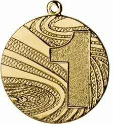 MMC6040/G medal złoty d-40 mm tematyczny "1 MIEJSCE"