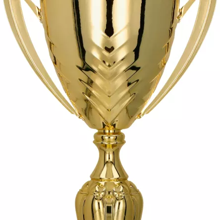 4224B Puchar metalowy złoty h-47 cm, d-18 cm