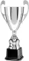 4105A Puchar metalowy srebrny h-57cm, d-20cm